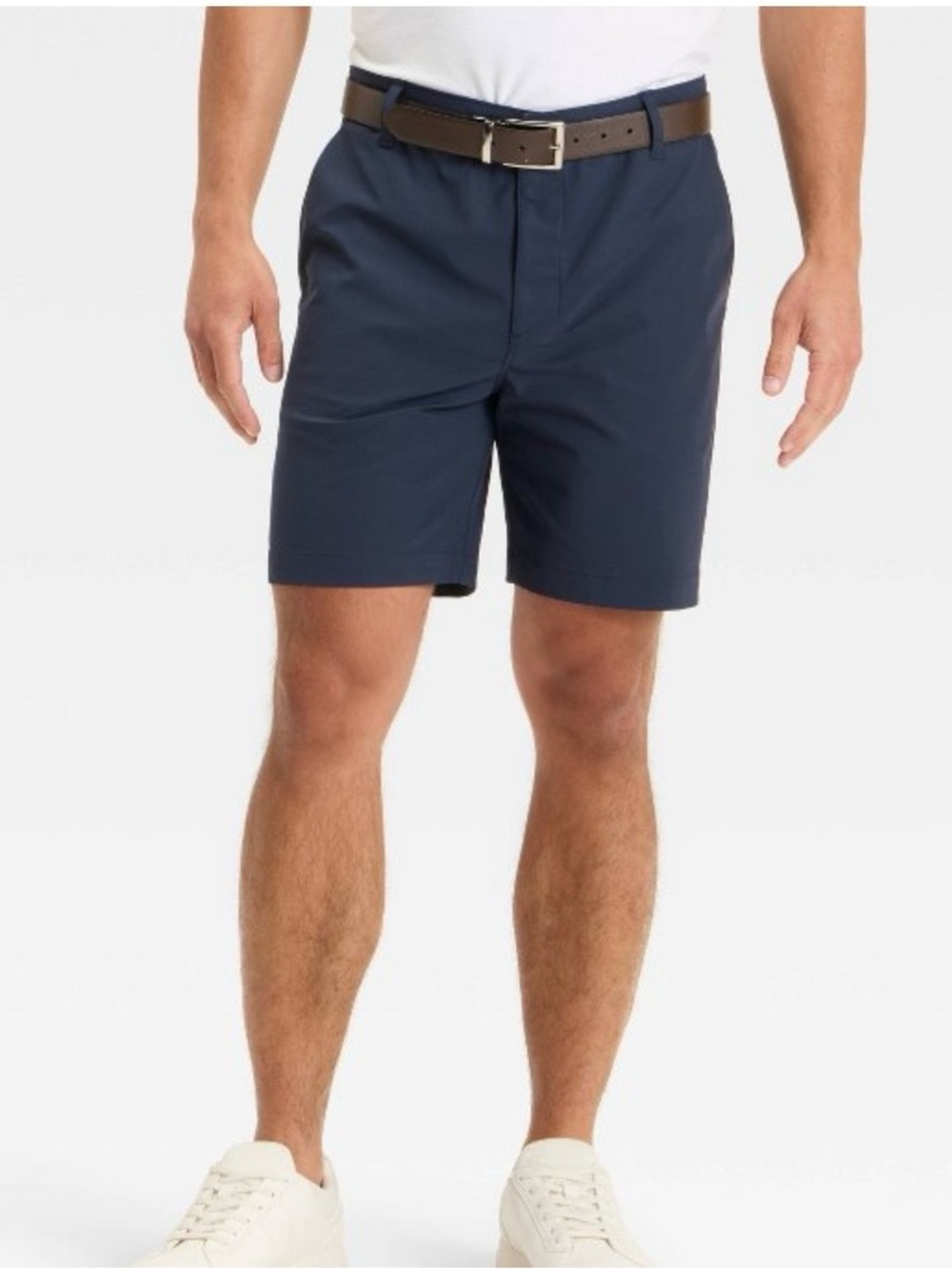 All in Motion Men's Golf Shorts Dark Blue 32” Waist 7” Inseam NWT
